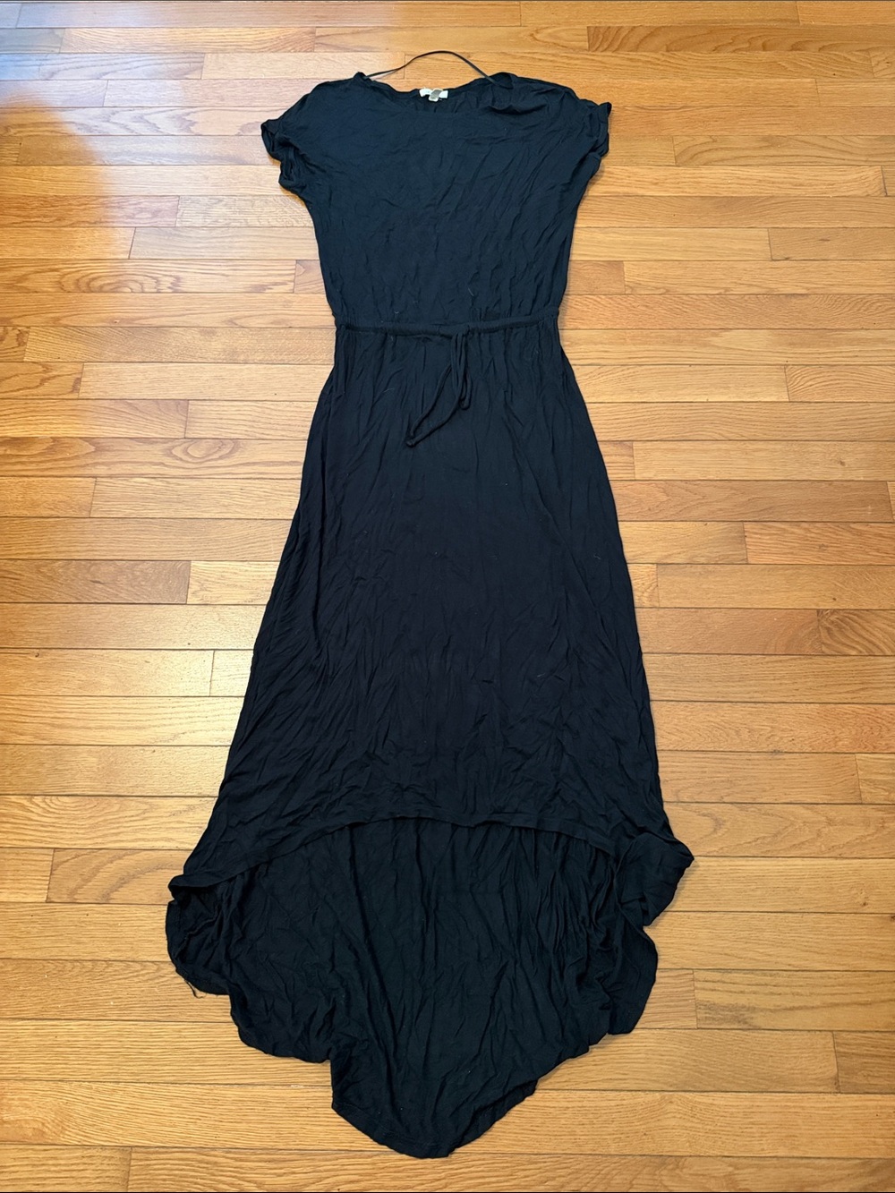 Caslon Black High-Low Tie-Waist Dress